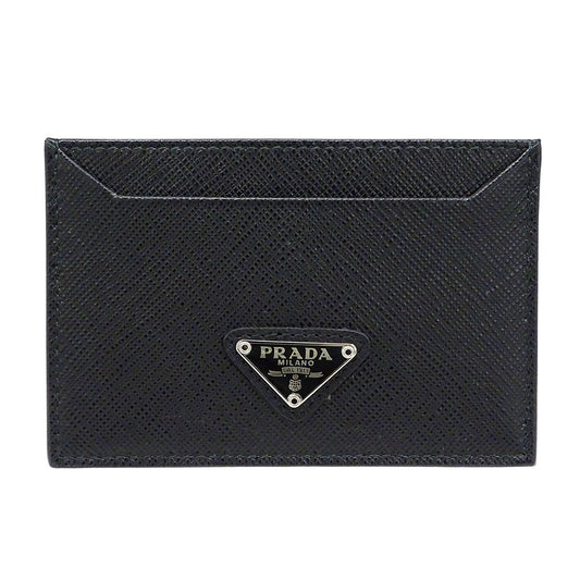 PRADA プラダ カードケース ブラック 1MC208 メンズ 【中古】