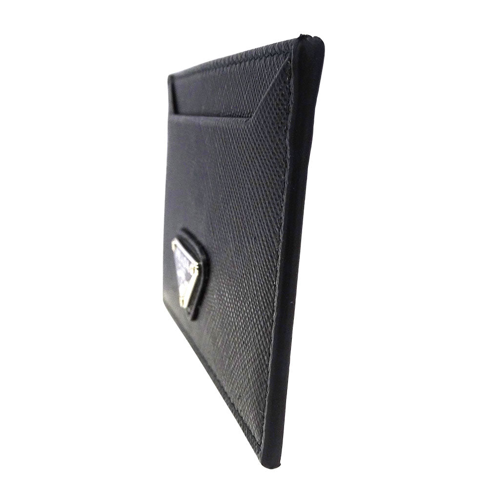 PRADA プラダ カードケース ブラック 1MC208 メンズ 【中古】