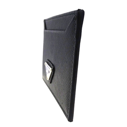 PRADA プラダ カードケース ブラック 1MC208 メンズ 【中古】