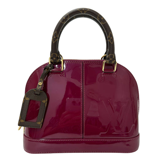LOUIS VUITTON ルイ・ヴィトン アルマBB ミロワール 2wayバッグ ヴェルニ マゼンタ M54785 ヴェルニ レディース 【中古】