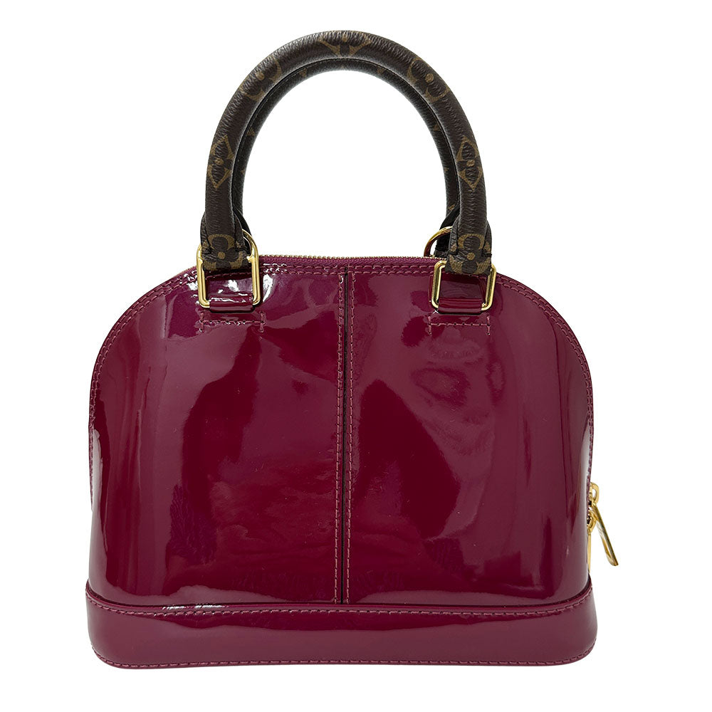 LOUIS VUITTON ルイ・ヴィトン アルマBB ミロワール 2wayバッグ ヴェルニ マゼンタ M54785 ヴェルニ レディース 【中古】