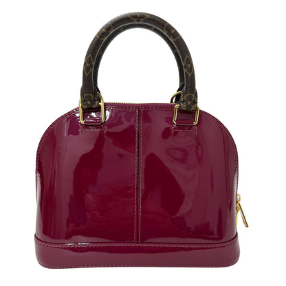 LOUIS VUITTON ルイ・ヴィトン アルマBB ミロワール 2wayバッグ ヴェルニ マゼンタ M54785 ヴェルニ レディース 【中古】