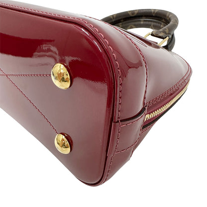 LOUIS VUITTON ルイ・ヴィトン アルマBB ミロワール 2wayバッグ ヴェルニ マゼンタ M54785 ヴェルニ レディース 【中古】