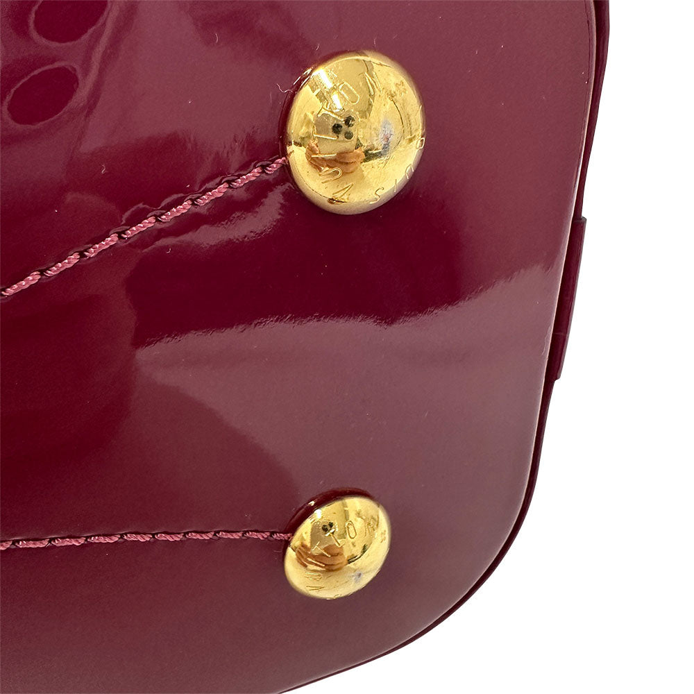 LOUIS VUITTON ルイ・ヴィトン アルマBB ミロワール 2wayバッグ ヴェルニ マゼンタ M54785 ヴェルニ レディース 【中古】