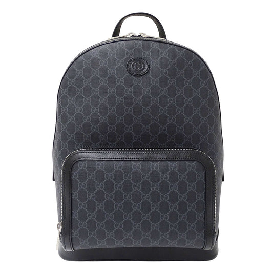 GUCCI グッチ リュック GGスプリーム ブラック 704017 GGスプリームキャンバス メンズ 【中古】