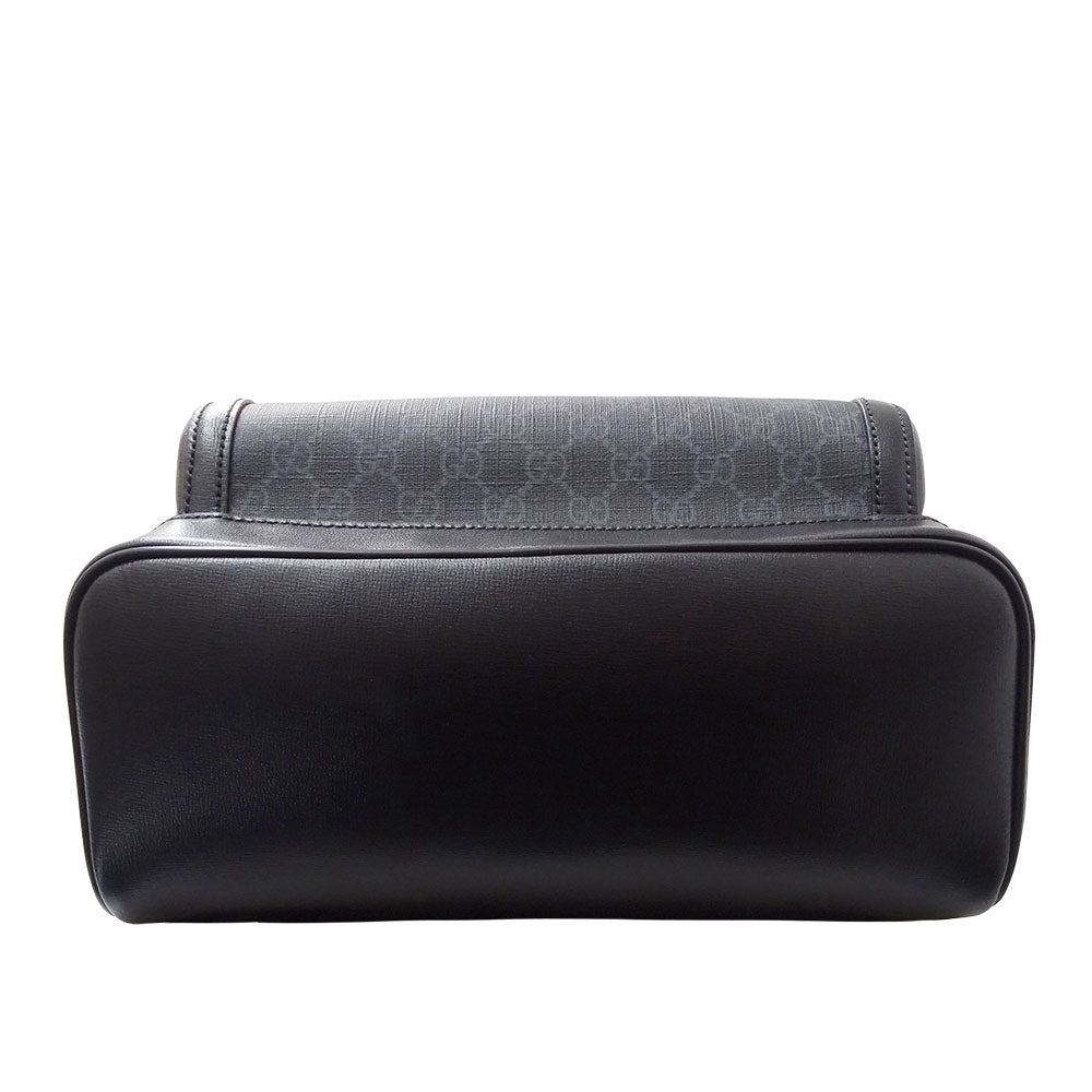 GUCCI グッチ リュック GGスプリーム ブラック 704017 GGスプリームキャンバス メンズ 【中古】