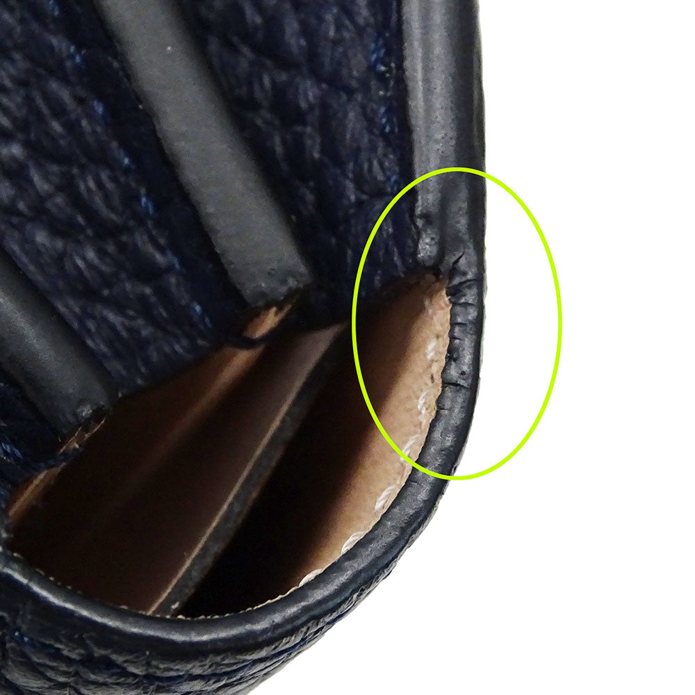 LOUIS VUITTON ルイ・ヴィトン ポルトフォイユ・コメット 長財布 トリヨン ブルーマリーヌ M68582 レディース 【中古】
