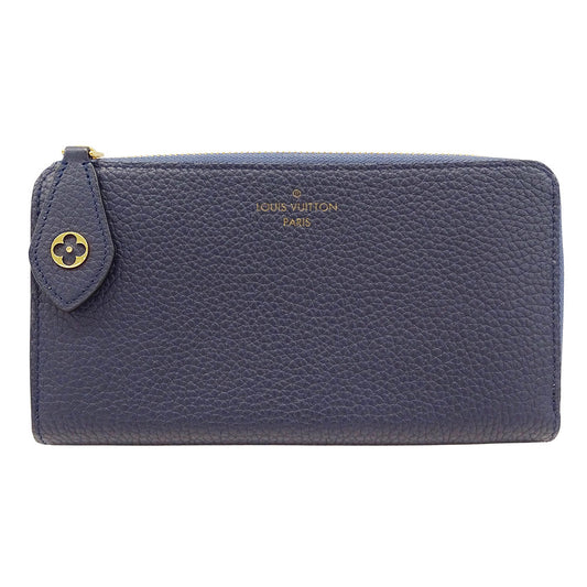 LOUIS VUITTON ルイ・ヴィトン ポルトフォイユ・コメット 長財布 トリヨン ブルーマリーヌ M68582 レディース 【中古】
