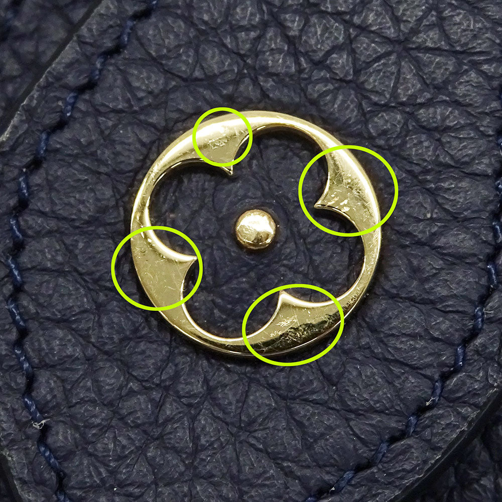 LOUIS VUITTON ルイ・ヴィトン ポルトフォイユ・コメット 長財布 トリヨン ブルーマリーヌ M68582 レディース 【中古】