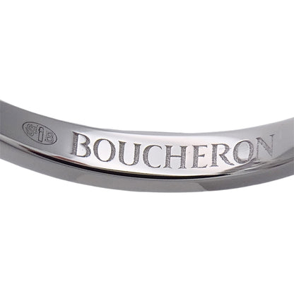 BOUCHERON ブシュロン パンセ ドゥ ディアマン リング 指輪 750WG ホワイトゴールド ダイヤモンド #53 約13号 レディース 磨き済み 【中古】