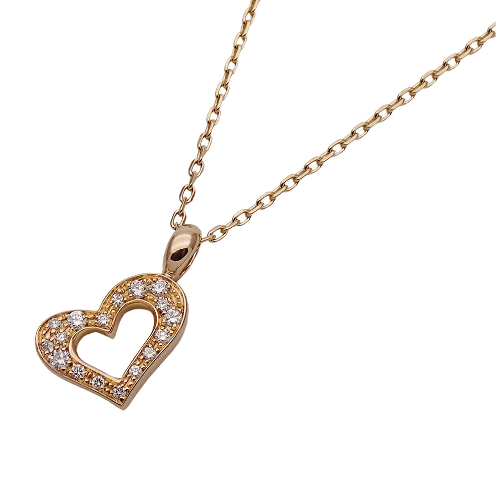 PIAGET ピアジェ ライムライト ネックレス 750PG ピンクゴールド ダイヤモンド レディース 磨き済み 【中古】