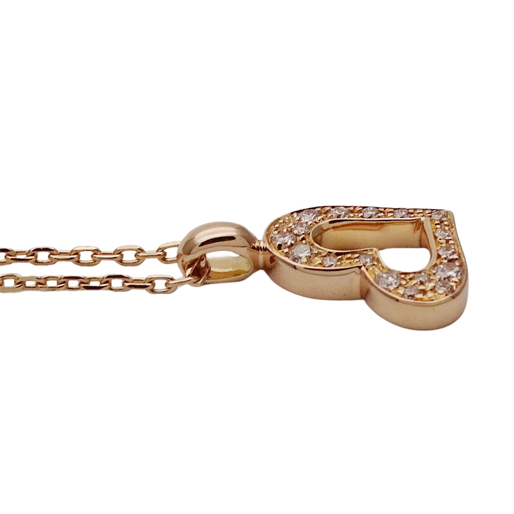 PIAGET ピアジェ ライムライト ネックレス 750PG ピンクゴールド ダイヤモンド レディース 磨き済み 【中古】
