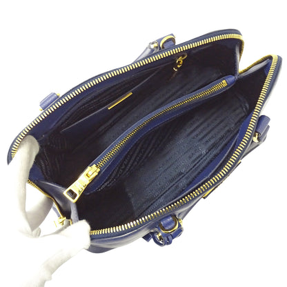 PRADA プラダ 2wayバッグ ブルー BL0837 レディース 【中古】