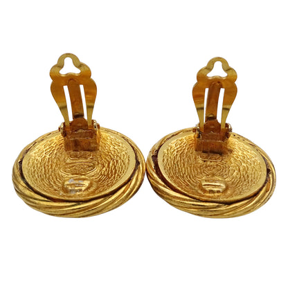 CHANEL シャネル イヤリング ココマーク GP ゴールド レディース 【中古】