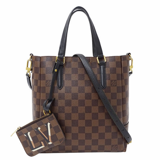LOUIS VUITTON ルイ・ヴィトン ベルモントNV BB 2wayバッグ ダミエ エベヌ ブラウン N60348 ダミエキャンバス レディース 【中古】