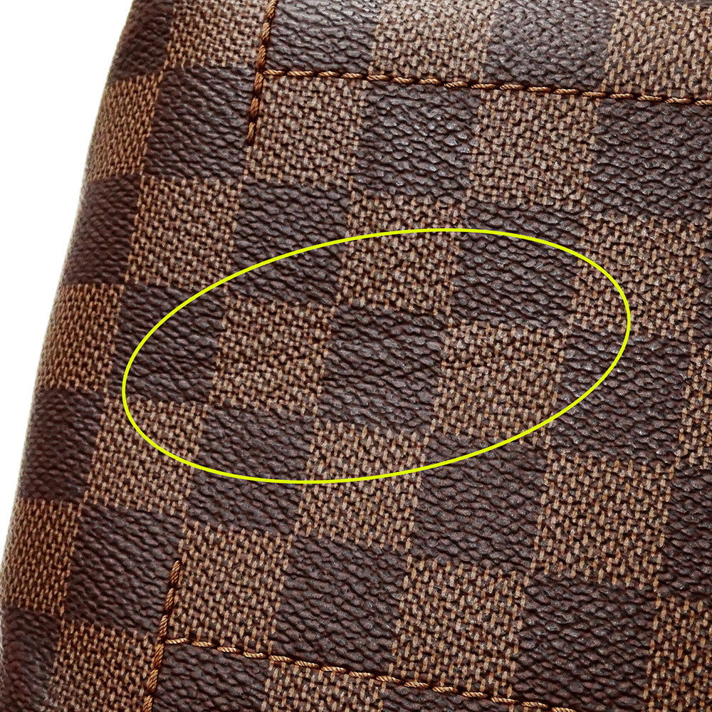 LOUIS VUITTON ルイ・ヴィトン ベルモントNV BB 2wayバッグ ダミエ エベヌ ブラウン N60348 ダミエキャンバス レディース 【中古】