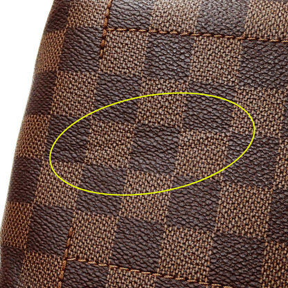 LOUIS VUITTON ルイ・ヴィトン ベルモントNV BB 2wayバッグ ダミエ エベヌ ブラウン N60348 ダミエキャンバス レディース 【中古】