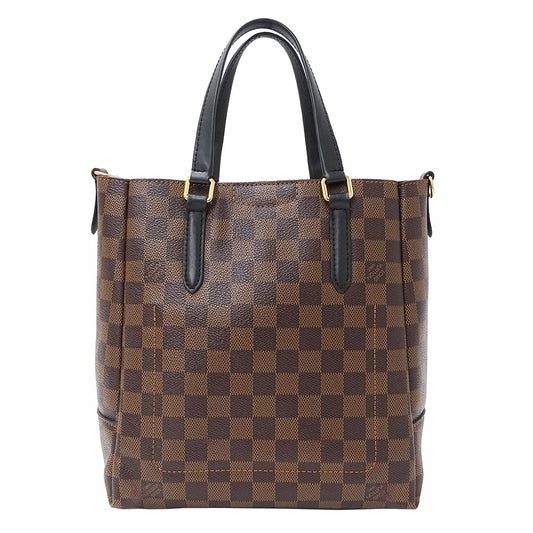 LOUIS VUITTON ルイ・ヴィトン ベルモントNV BB 2wayバッグ ダミエ エベヌ ブラウン N60348 ダミエキャンバス レディース 【中古】