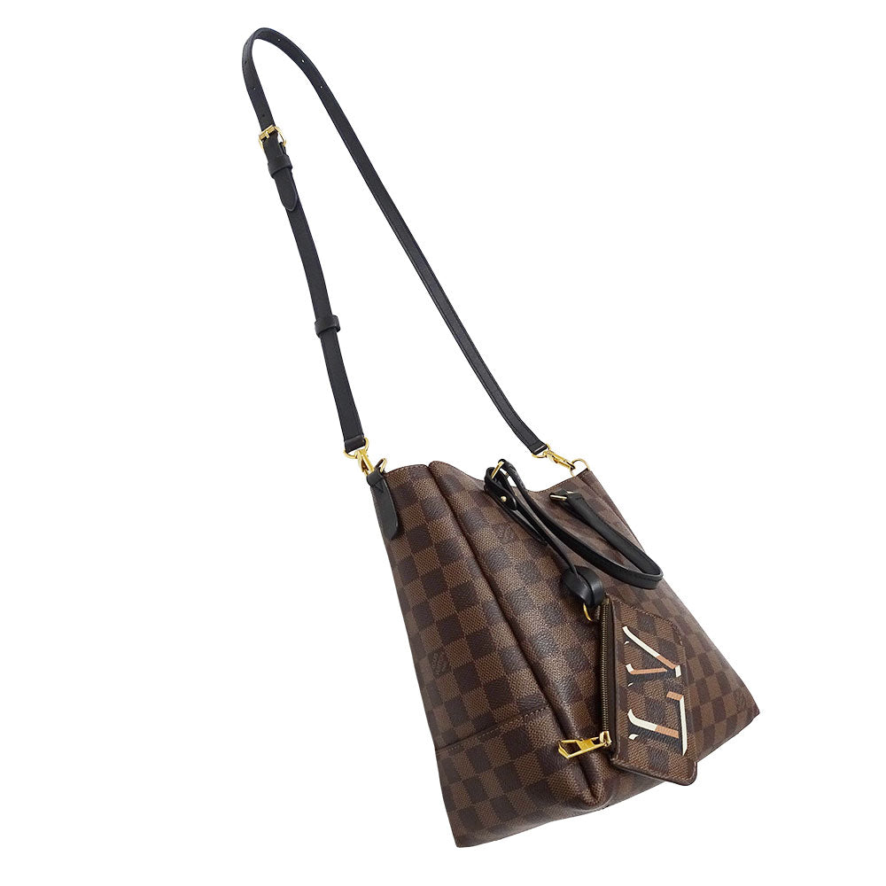 LOUIS VUITTON ルイ・ヴィトン ベルモントNV BB 2wayバッグ ダミエ エベヌ ブラウン N60348 ダミエキャンバス レディース 【中古】