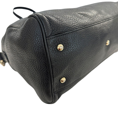GUCCI グッチ 2wayバッグ バンブー ブラック 353124 レザー レディース メンズ 【中古】
