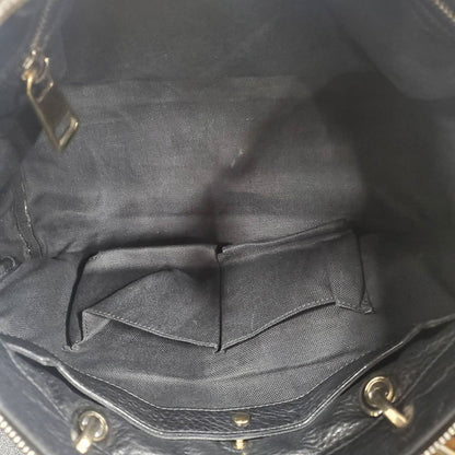 GUCCI グッチ 2wayバッグ バンブー ブラック 353124 レザー レディース メンズ 【中古】