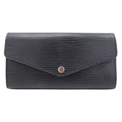 LOUIS VUITTON ルイ・ヴィトン ポルトフォイユ・サラ 長財布 エピ ノワール M60582 エピレザー レディース 【中古】