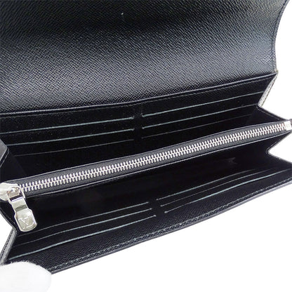 LOUIS VUITTON ルイ・ヴィトン ポルトフォイユ・サラ 長財布 エピ ノワール M60582 エピレザー レディース 【中古】