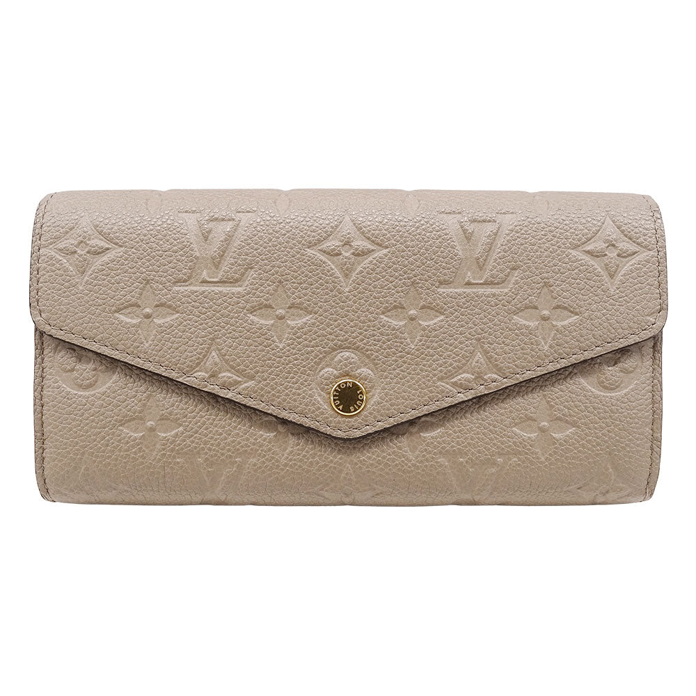 LOUIS VUITTON ルイ・ヴィトン ポルトフォイユ・サラ 長財布 アンプラント トゥルトレール M82256 モノグラムアンプラント レディース 【中古】