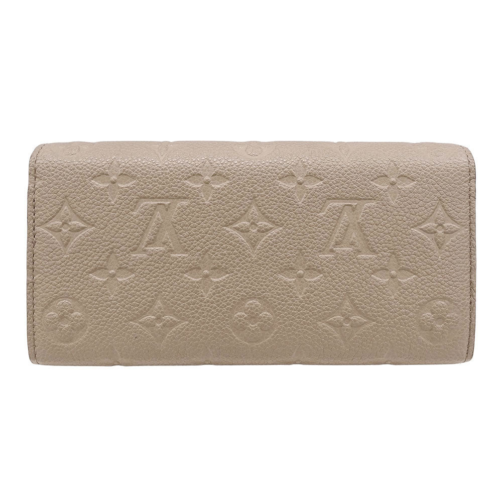 LOUIS VUITTON ルイ・ヴィトン ポルトフォイユ・サラ 長財布 アンプラント トゥルトレール M82256 モノグラムアンプラント レディース 【中古】