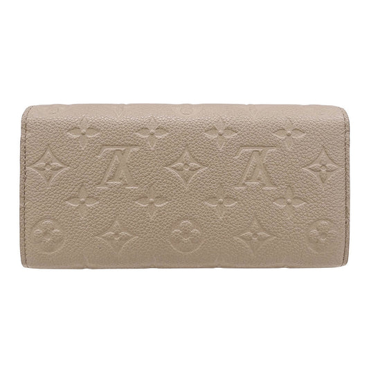 LOUIS VUITTON ルイ・ヴィトン ポルトフォイユ・サラ 長財布 アンプラント トゥルトレール M82256 モノグラムアンプラント レディース 【中古】