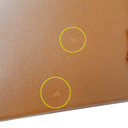 HERMES エルメス ボリード31 2wayバッグ ゴールド ブラウン ゴールド金具 クシュベル レディース □A(1997年製造)【中古】