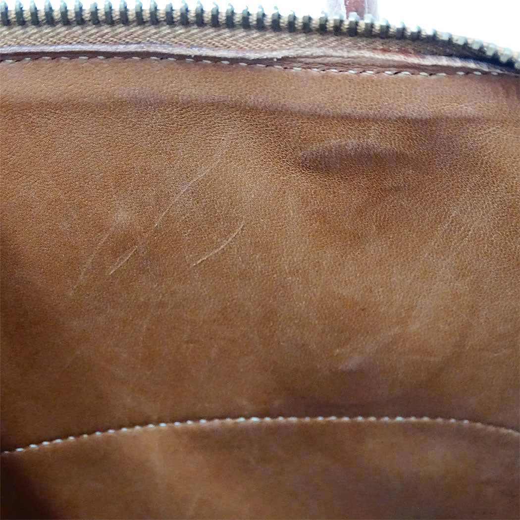 HERMES エルメス ボリード31 2wayバッグ ゴールド ブラウン ゴールド金具 クシュベル レディース □A(1997年製造)【中古】