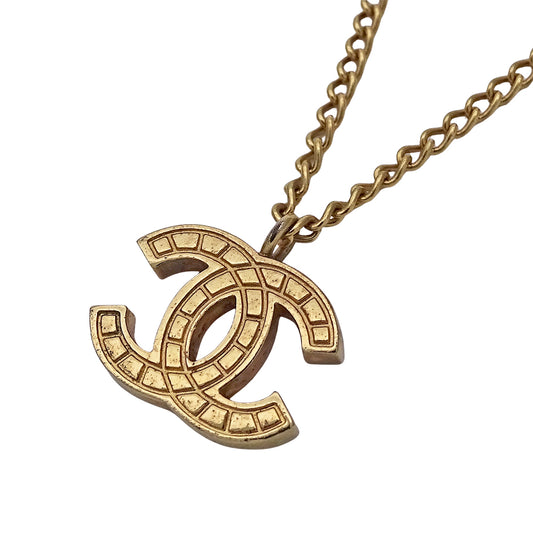 CHANEL シャネル ネックレス ココマーク ゴールド レディース 【中古】