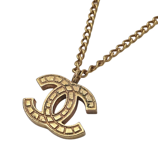 CHANEL シャネル ネックレス ココマーク ゴールド レディース 【中古】