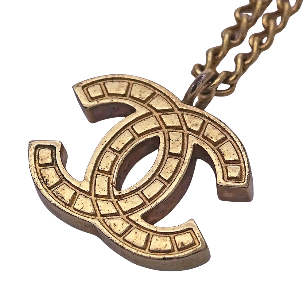 CHANEL シャネル ネックレス ココマーク ゴールド レディース 【中古】