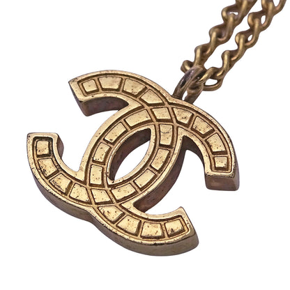 CHANEL シャネル ネックレス ココマーク ゴールド レディース 【中古】