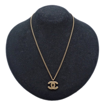 CHANEL シャネル ネックレス ココマーク ゴールド レディース 【中古】