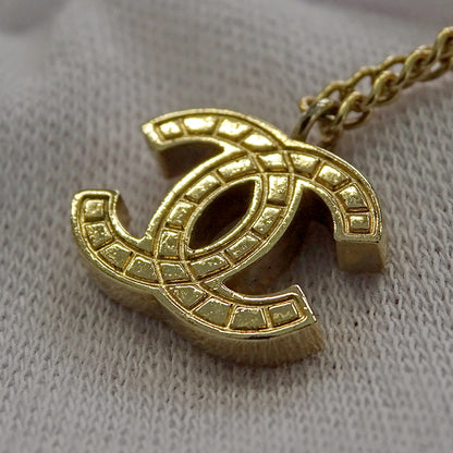 CHANEL シャネル ネックレス ココマーク ゴールド レディース 【中古】