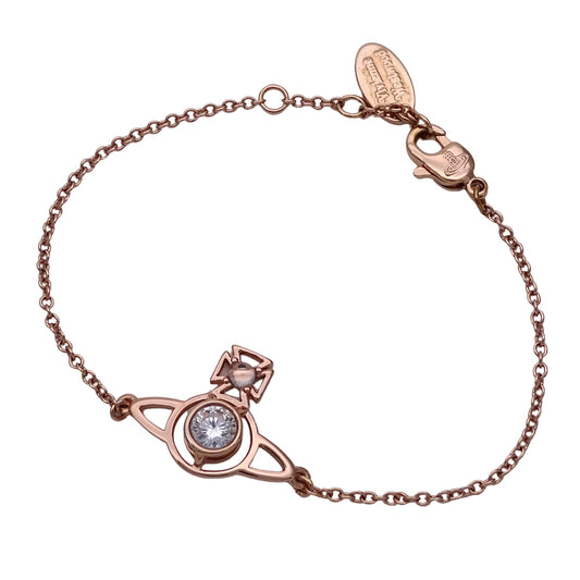 Vivienne Westwood ヴィヴィアン・ウエストウッド ブレスレット オーブ メタル ピンクゴールド レディース 【中古】