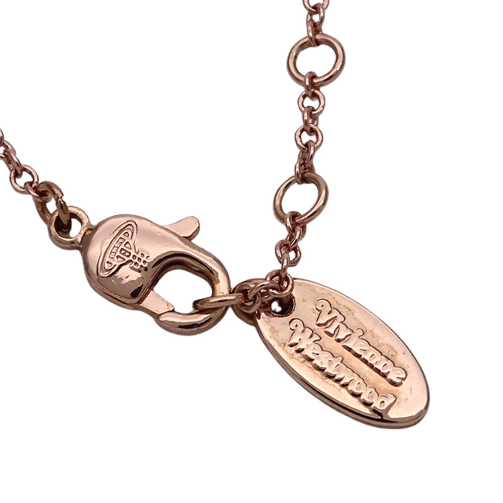 Vivienne Westwood ヴィヴィアン・ウエストウッド ブレスレット オーブ メタル ピンクゴールド レディース 【中古】
