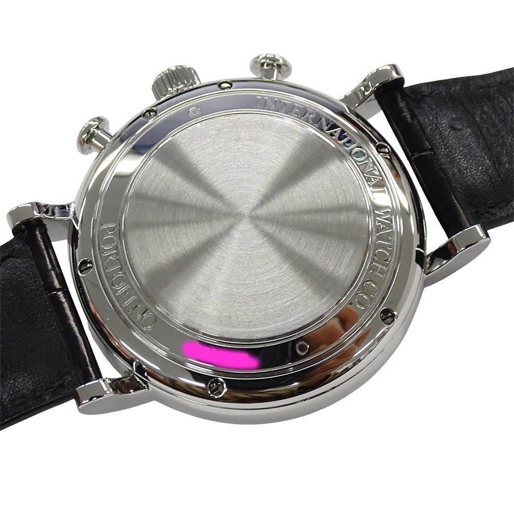 インターナショナルウォッチカンパニー IWC ポートフィノ IW391022 メンズ 腕時計 クロノグラフ 自動巻き AT ステンレス SS レザー 磨き済み 【中古】