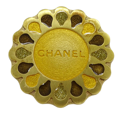 CHANEL シャネル ブローチ GP ゴールド レディース 【中古】