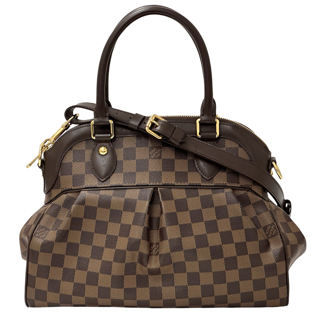LOUIS VUITTON ルイ・ヴィトン トレヴィ PM 2wayバッグ ダミエ ダミエエベヌ N51997 ダミエキャンバス レディース 【中古】