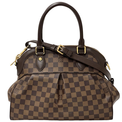 LOUIS VUITTON ルイ・ヴィトン トレヴィ PM 2wayバッグ ダミエ ダミエエベヌ N51997 ダミエキャンバス レディース 【中古】