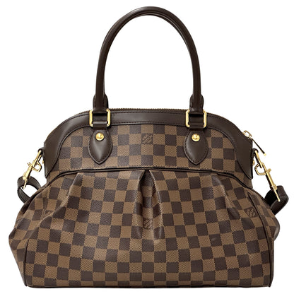 LOUIS VUITTON ルイ・ヴィトン トレヴィ PM 2wayバッグ ダミエ ダミエエベヌ N51997 ダミエキャンバス レディース 【中古】