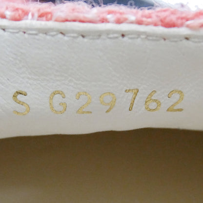CHANEL シャネル エスパドリーユ その他靴 ピンク ブラック ツイード レディース 【中古】