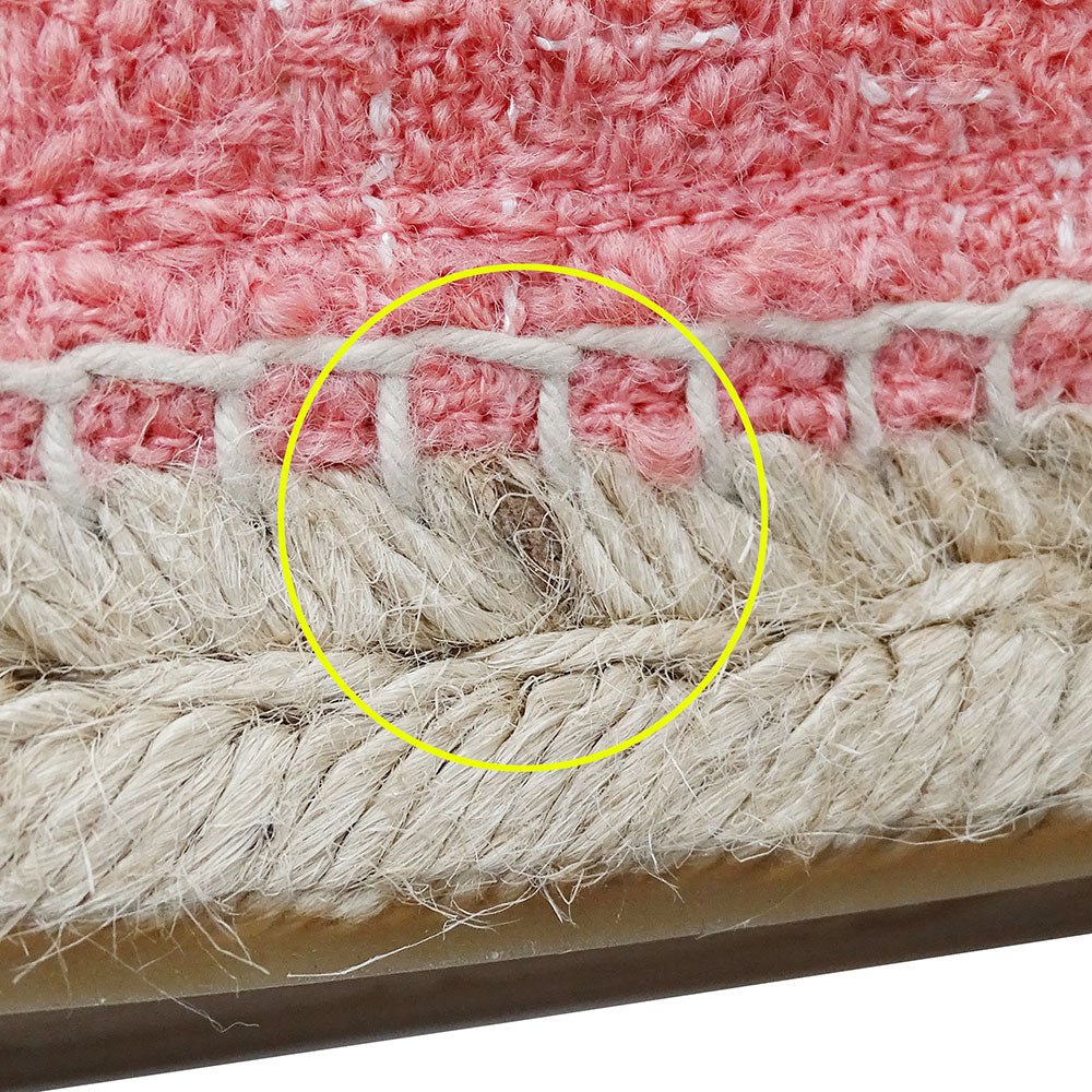 CHANEL シャネル エスパドリーユ その他靴 ピンク ブラック ツイード レディース 【中古】