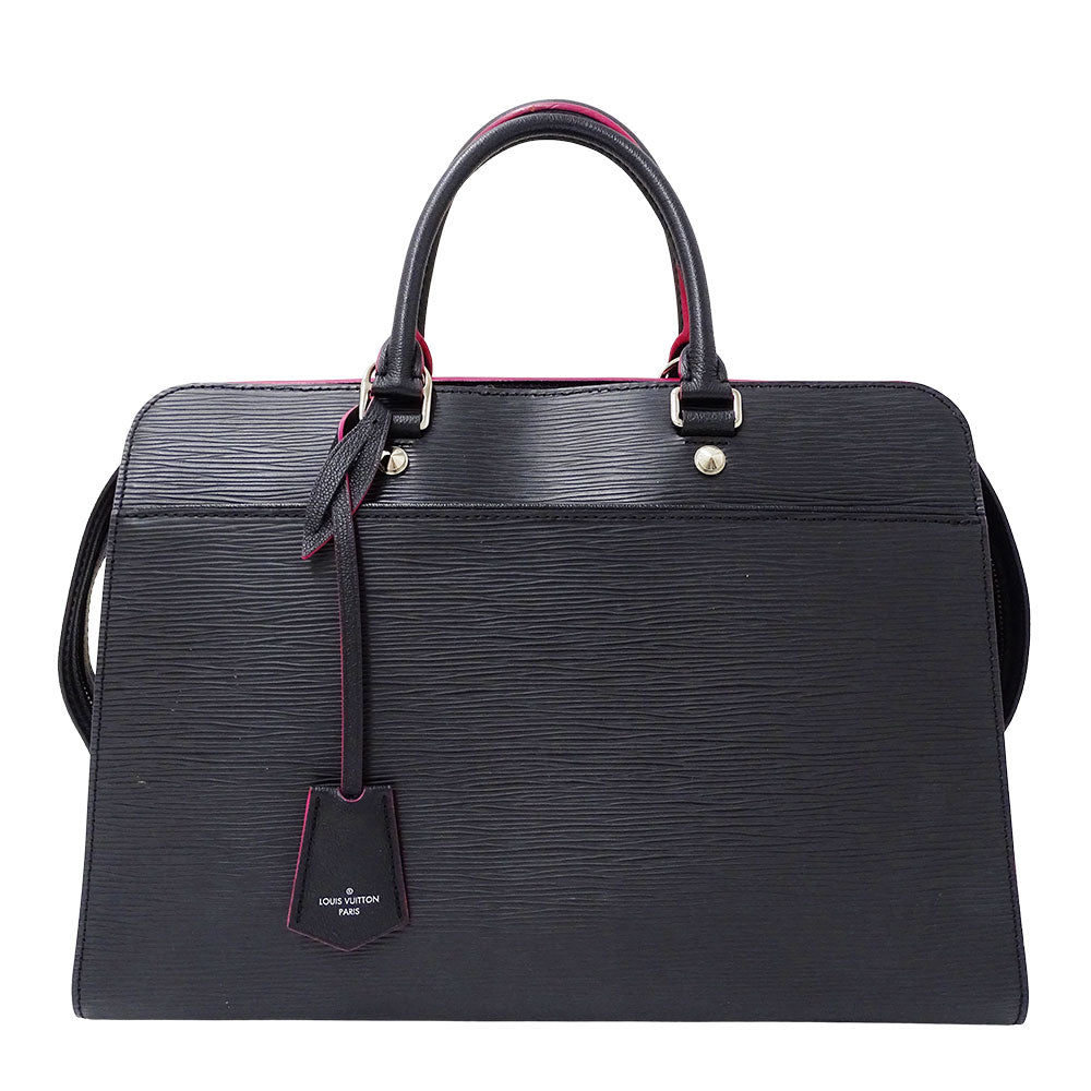 LOUIS VUITTON ルイ・ヴィトン ヴァノーGM 2wayバッグ エピ ノワール M54149 エピレザー レディース 【中古】