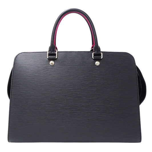 LOUIS VUITTON ルイ・ヴィトン ヴァノーGM 2wayバッグ エピ ノワール M54149 エピレザー レディース 【中古】