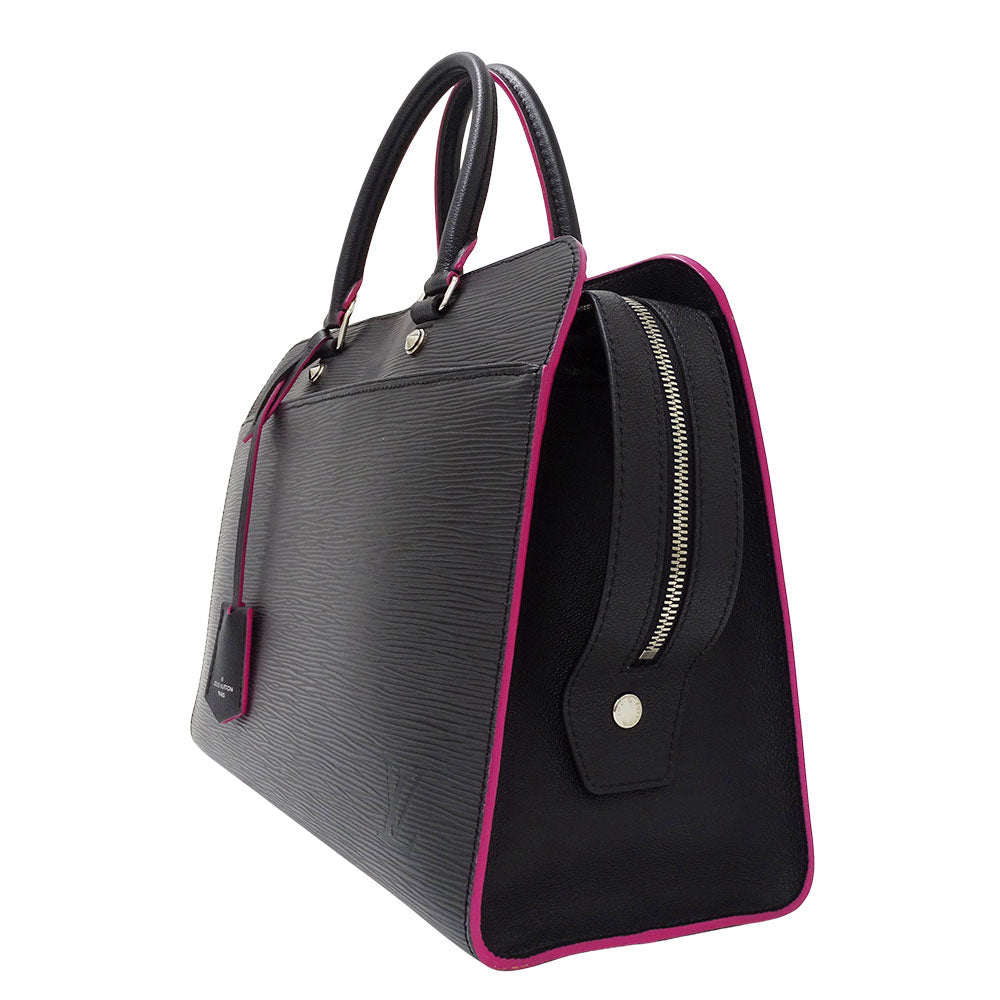 LOUIS VUITTON ルイ・ヴィトン ヴァノーGM 2wayバッグ エピ ノワール M54149 エピレザー レディース 【中古】
